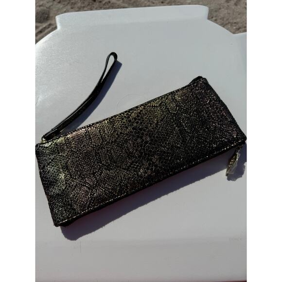 Hobo The Original Handbags - NWOT HOBO The Original Pearlesant Double-Sided Dual Zipper Wristlet